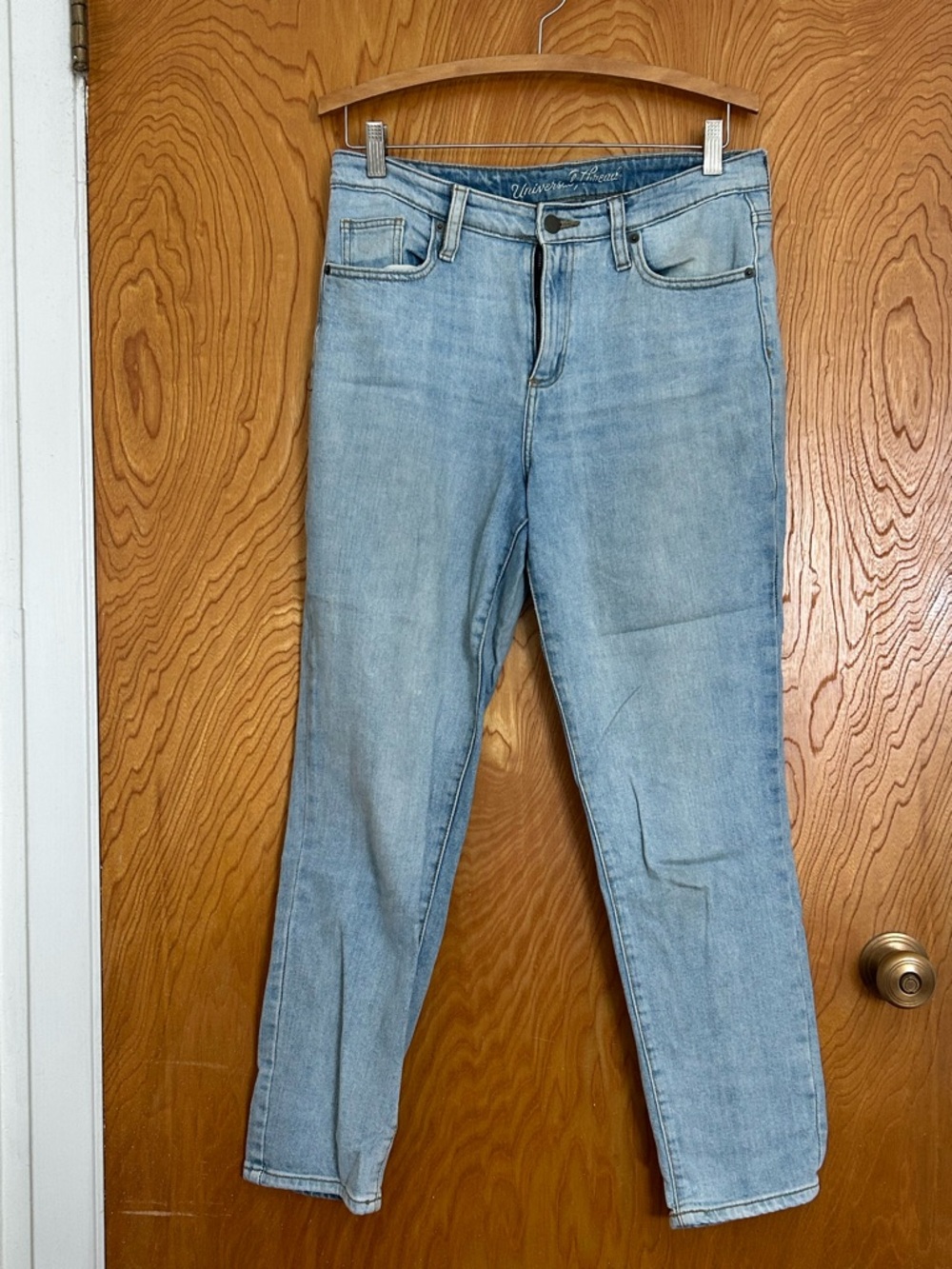 Universal Thread Light Blue High-Rise Jeans, Size 8
